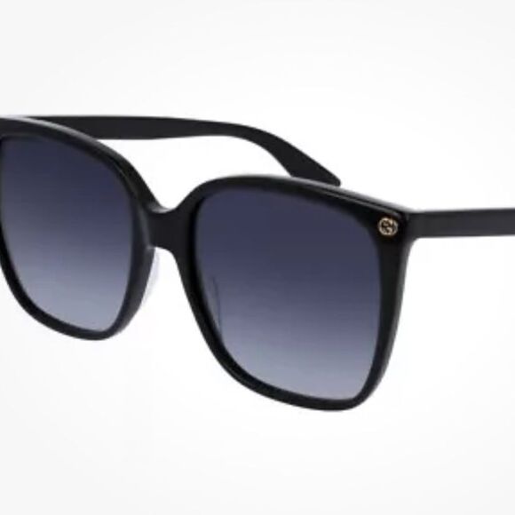 GUCCI GG0022S 57MM Square Cat Eye Sunglasses NWT $700 - Picture 8 of 9